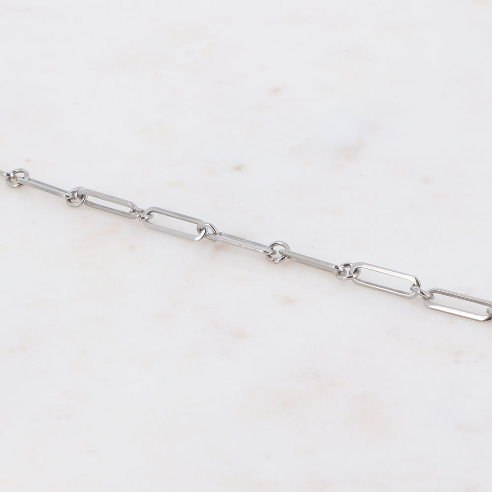 Bracelet Nix Rhodium - Compatible Charms