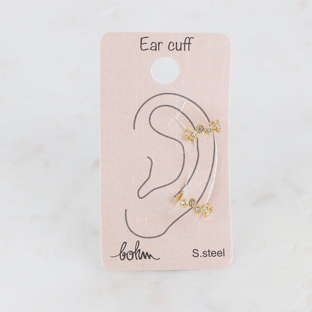 Boucles d'oreilles Earcuff Horine Doré