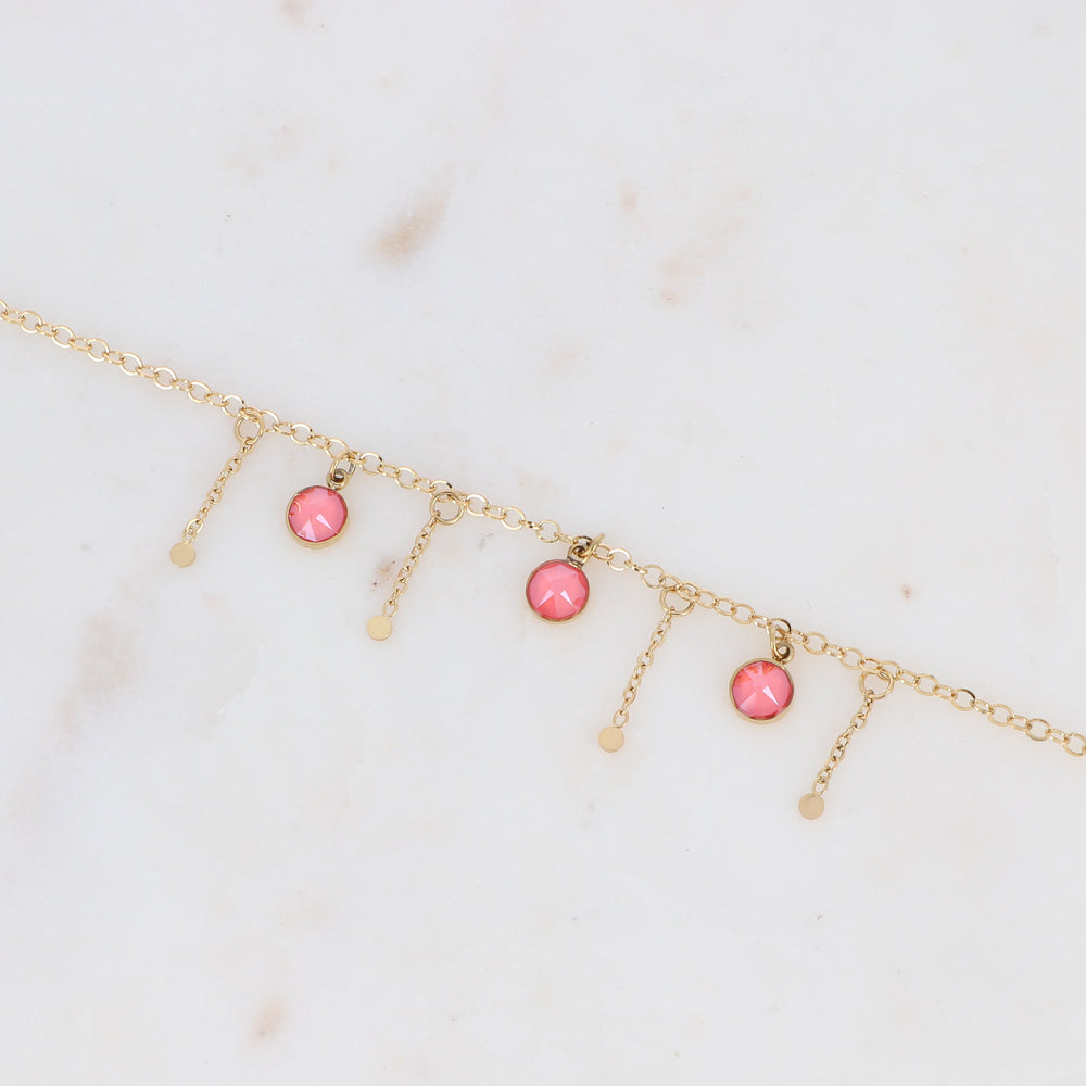 Bracelet Lupin Doré Coral