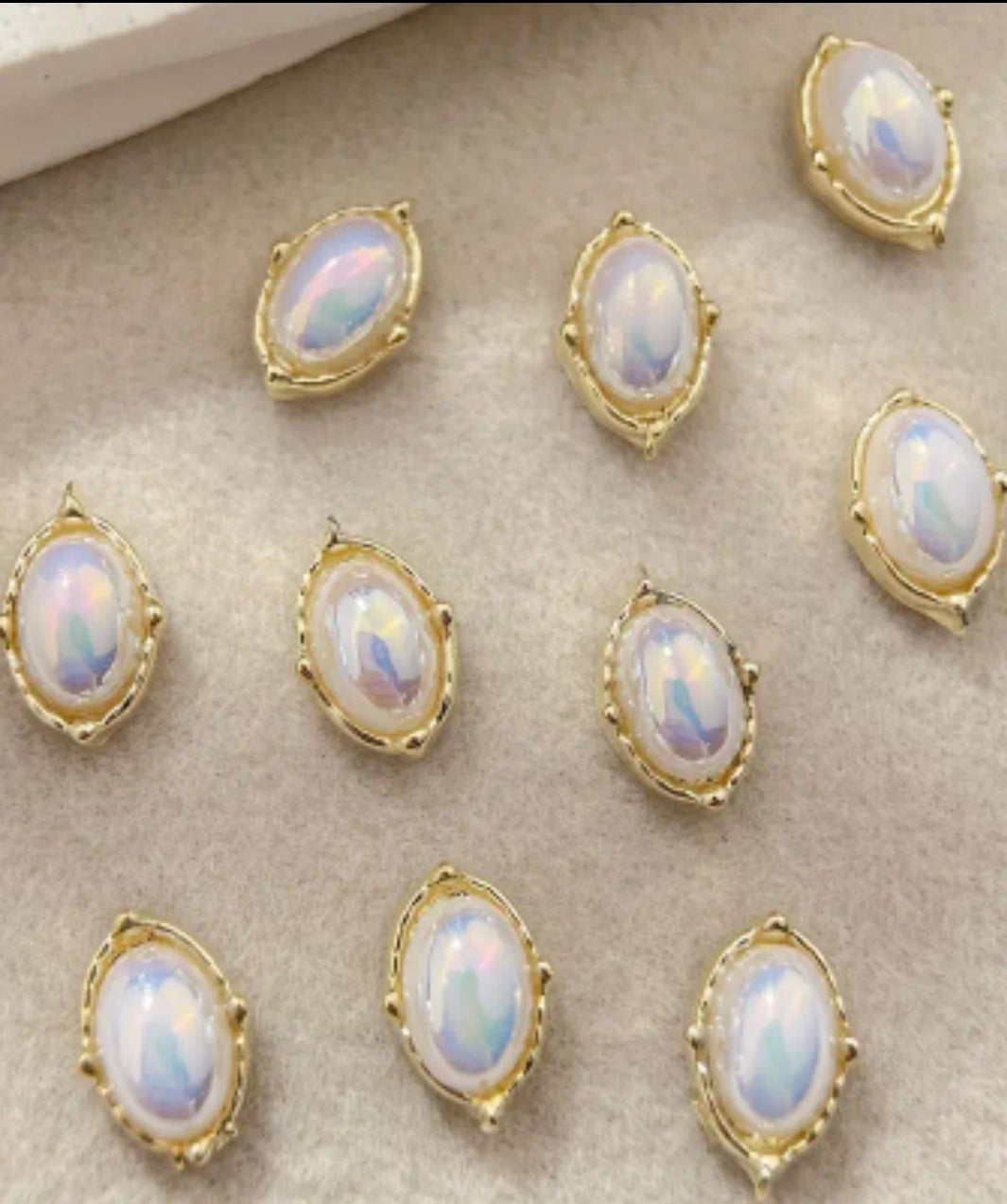 Charms Ongles : Cadre Perle