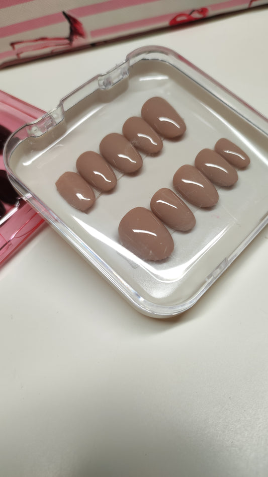 Set de Press On Nails Personnalisable - Couleur Unie