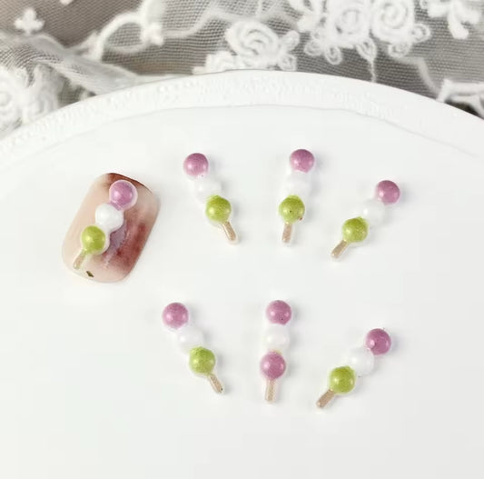 Pré-Commande Charms Ongles : Dango Japonais
