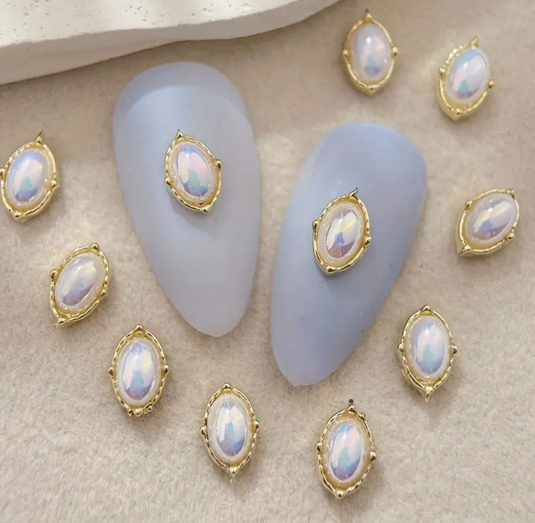 Charms Ongles : Cadre Perle