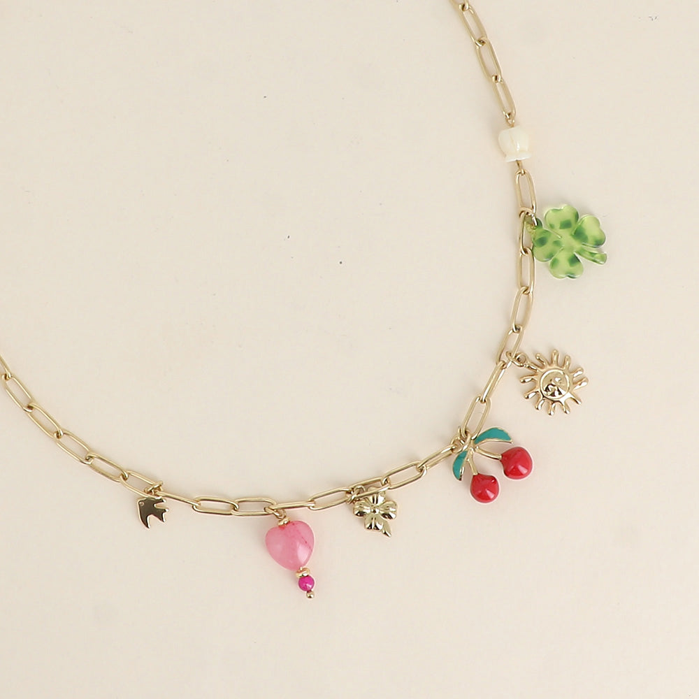 Collier Azura Doré - Pendantifs