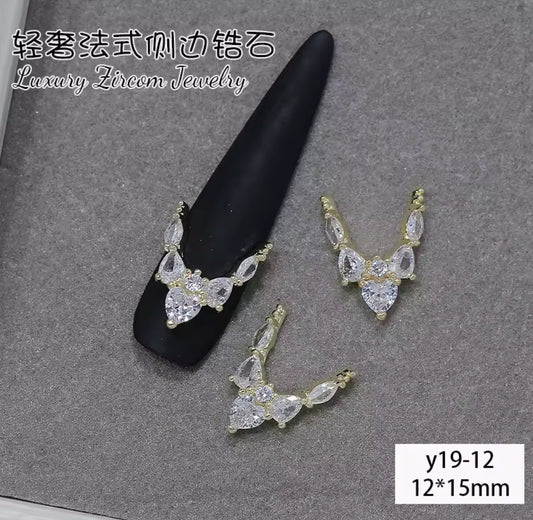 Pré-Commande Charms Ongles : Couronne 11 Zirconium