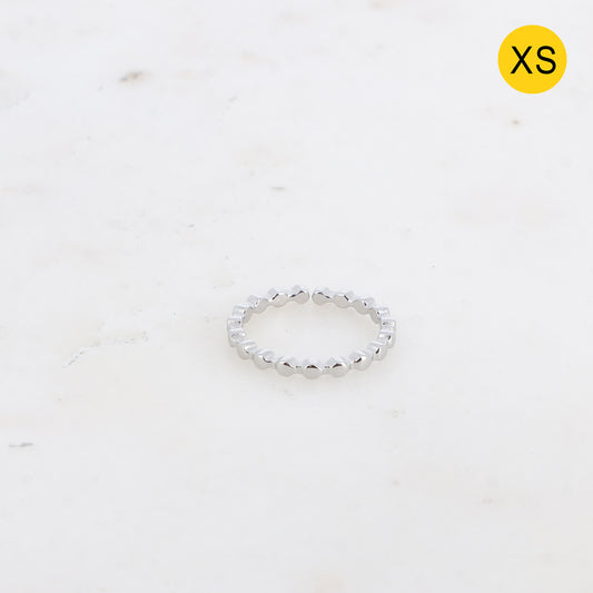 Bague XS Bulle Argenté