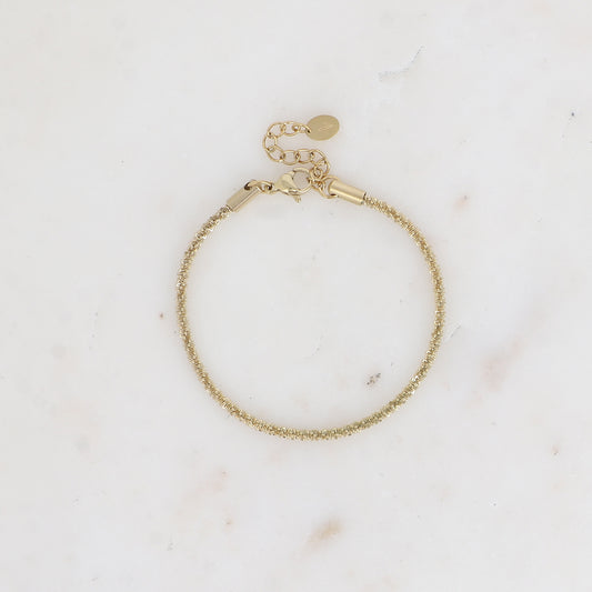 Bracelet Isolda Doré - Compatible Charms