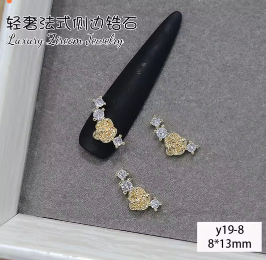 Pré-Commande Charms Ongles : Ornement 1 Zirconium