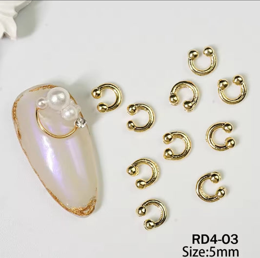 Pré-Commande Charms Ongles : Piercing 2