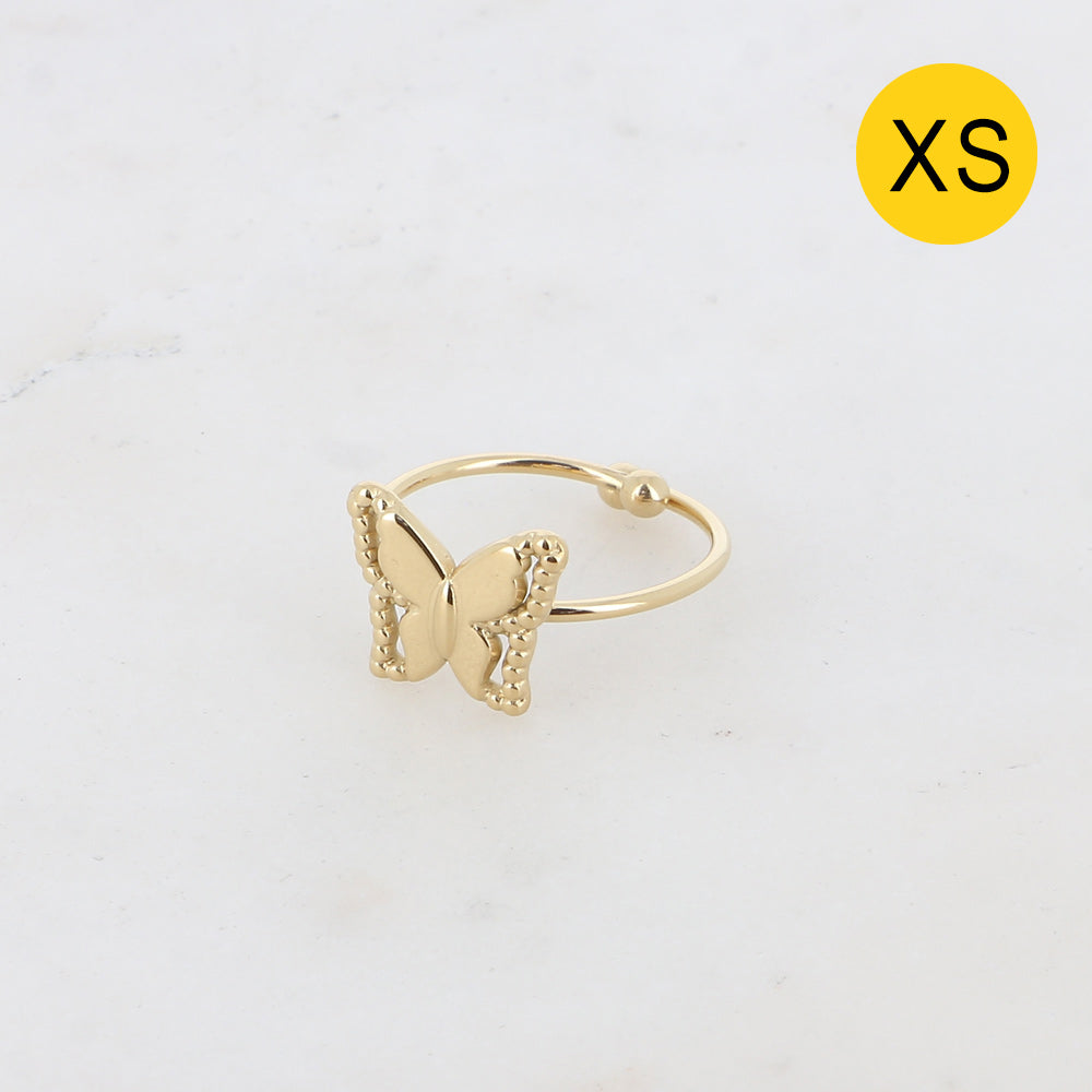 Bague XS Kani Doré