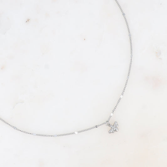 Collier Petite Abeille Argenté