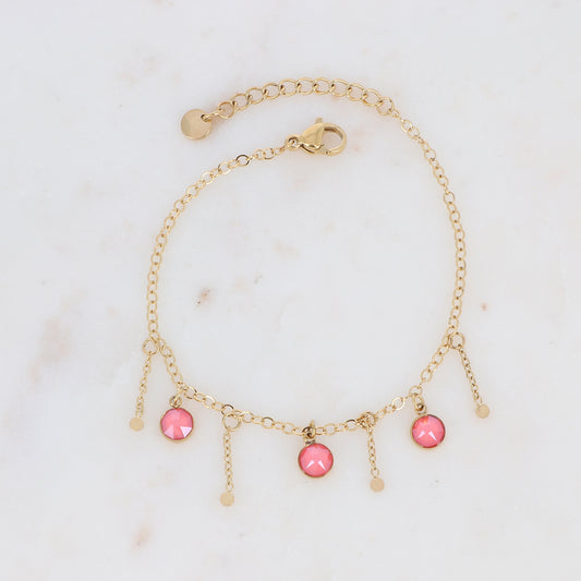 Bracelet Lupin Doré Coral