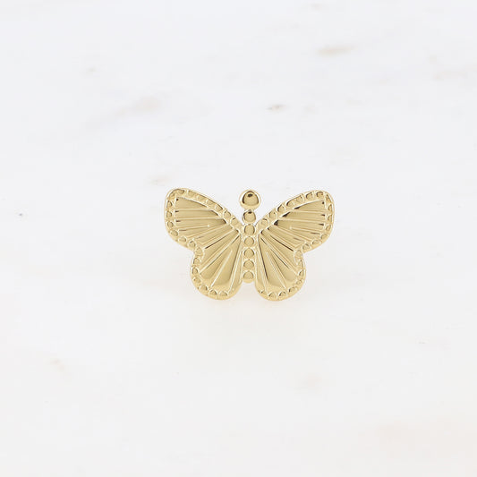 Bague Grand Papillon Doré