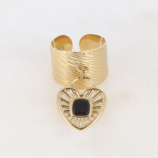 Bague Pampille Jesse - Onyx