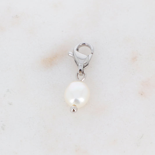 Charm Nacre Rhodium