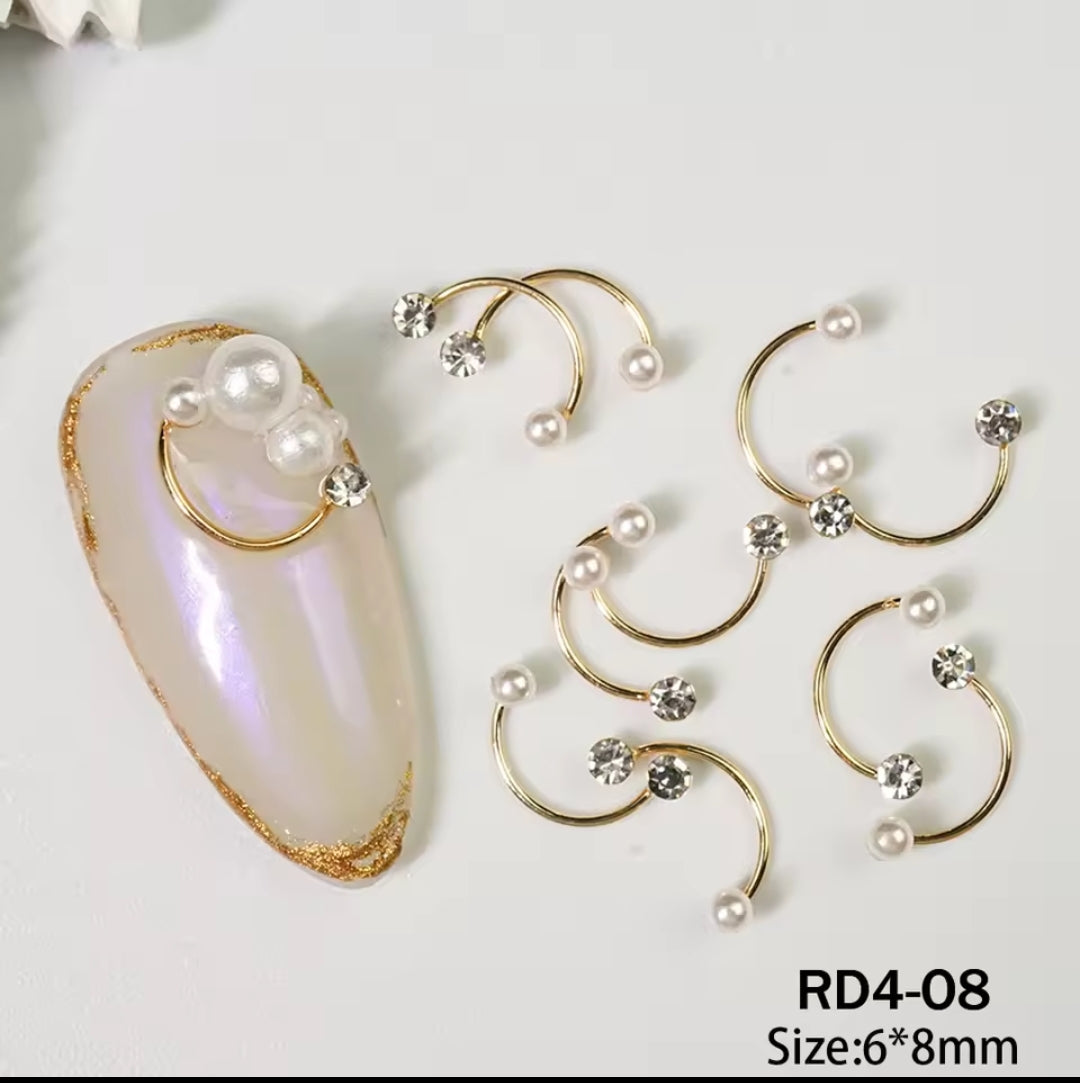Pré-Commande Charms Ongles : Piercing 5